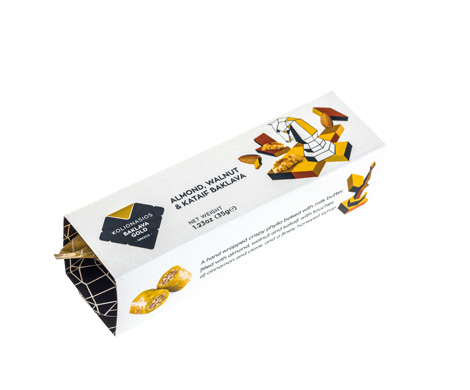 Baklava Product - Almond, Walnut & Kataif Baklava -Individual 35g